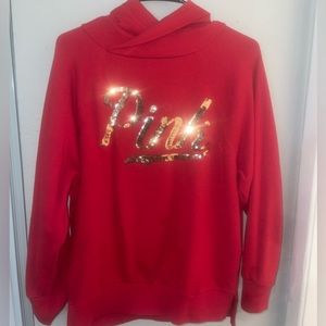Pink Red Hoodie